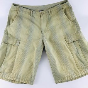 Patagonia cargo shorts size 34 tan cotton